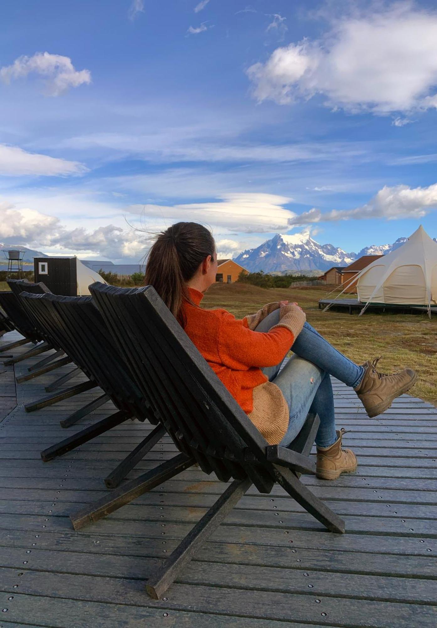 Chilenativo Riverside Camp Torres del Paine National Park Exterior photo